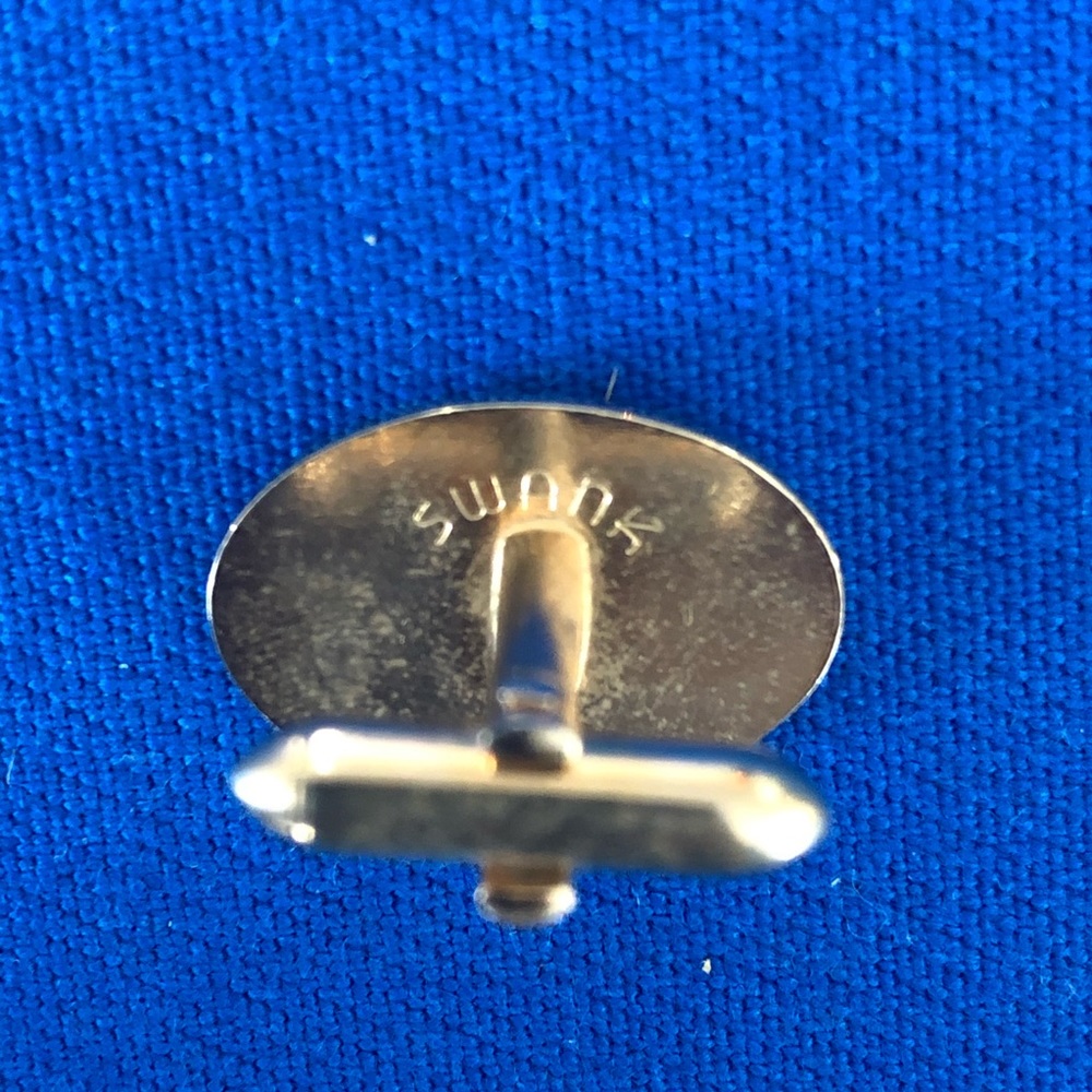 Vintage Swank Tie Clip and Cufflinks Set - Picture 4 of 6